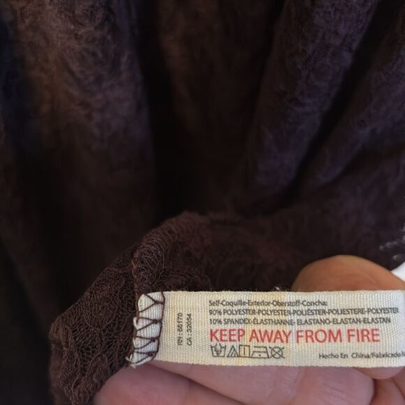 Free People Rule The World Lace Romper Large - Picture 3 of 6